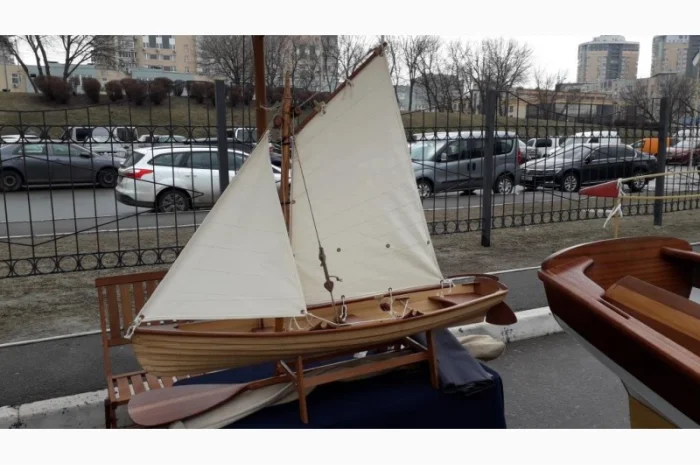 Дерев'яна модель човна Whitehall 16 футів- фото № 10