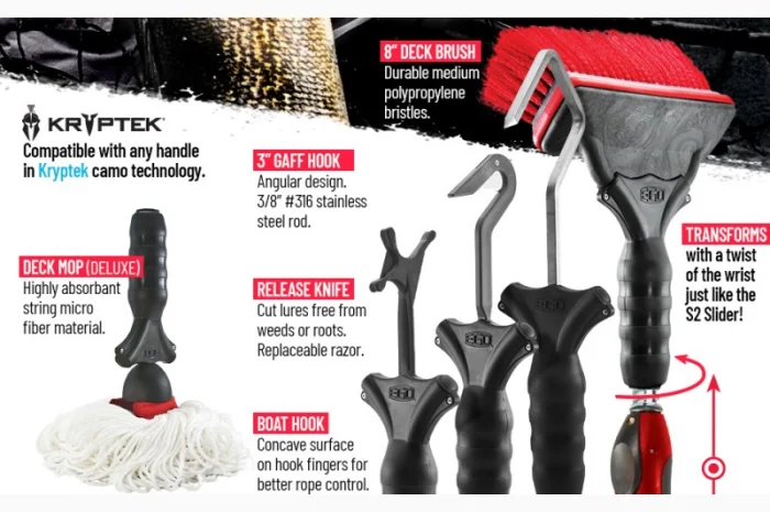 Подсак для рыбалки EGO Kryptek S2 Slider- фото № 8