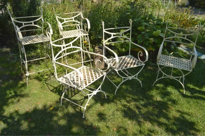 Оренда металевого вінтажного стільця в Києві- фото № 4