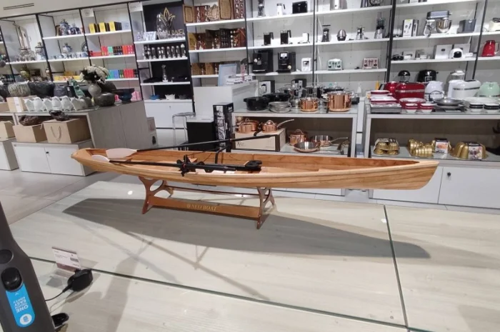Стендова модель дерев'яного човна Аннаполіс- фото № 1