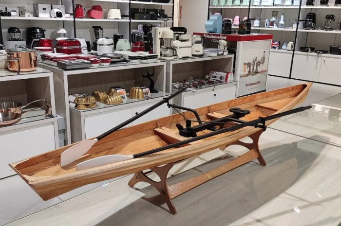 Стендова модель дерев'яного човна Аннаполіс- фото № 2