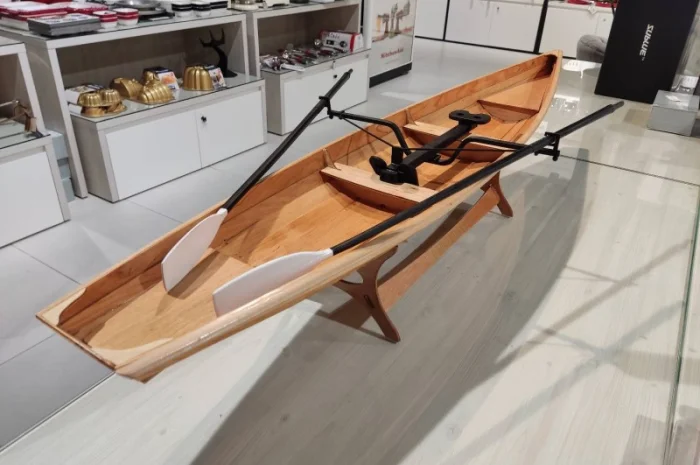 Стендова модель дерев'яного човна Аннаполіс- фото № 3