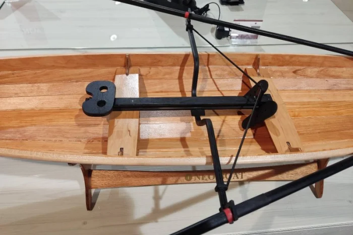 Стендова модель дерев'яного човна Аннаполіс- фото № 4