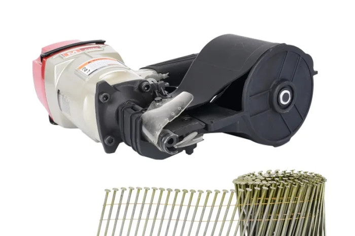Гвоздезабивной пневмопистолет Rongpeng MCN80 для гвоздей 50-83 мм- фото № 2