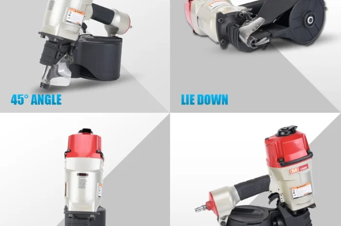 Гвоздезабивной пневмопистолет Rongpeng MCN80 для гвоздей 50-83 мм- фото № 5