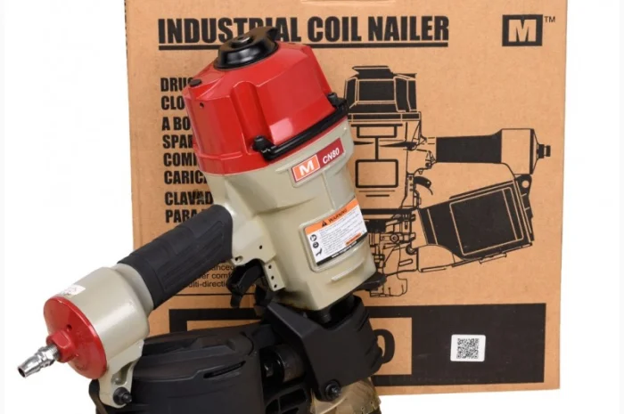 Гвоздезабивной пневмопистолет Rongpeng MCN80 для гвоздей 50-83 мм- фото № 7