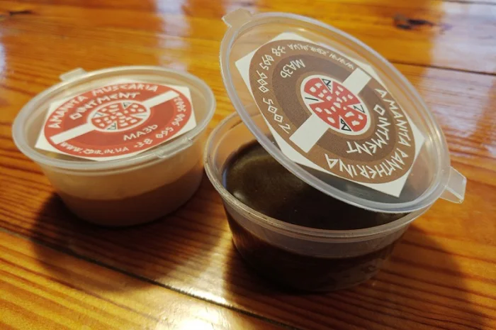 Мазь з мухомора червоного (Amanita Muscaria) та мухомора пантерного (Amanita Pantherina)- фото № 1