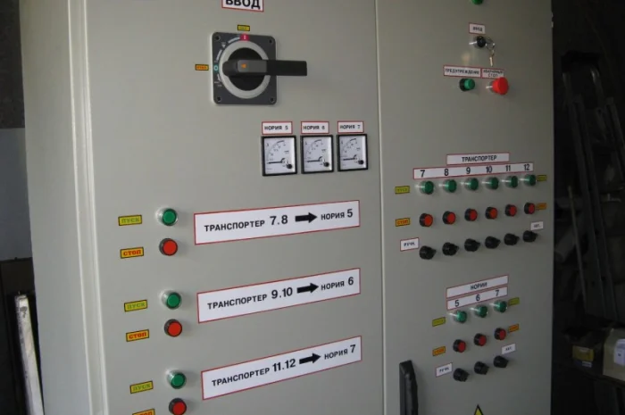 Шкаф управления для элеватора- фото № 1