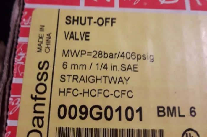 Вентиль-клапан запорный BML 6 009G0101 в продаже- фото № 2