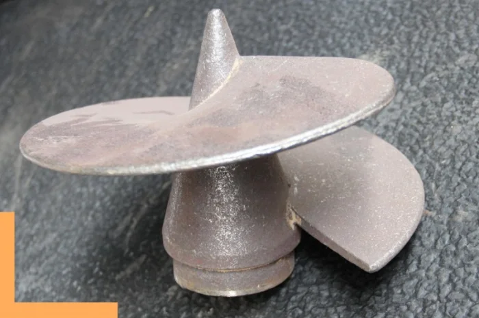 Высококачественные литые наконечники для винтовых свай из ст-35Л- фото № 1