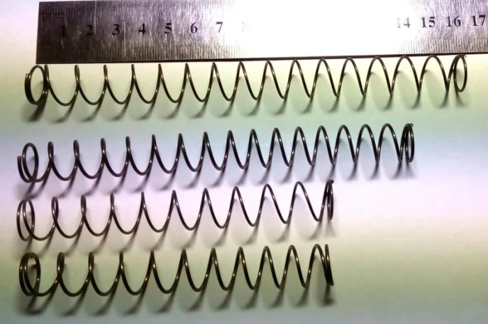 Комплект возвратных пружин для ПМ из 3-х штук – подбор мощности- фото № 5