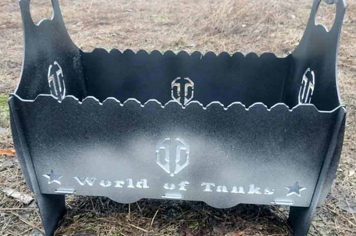 Разборный мангал World of Tanks – стильный подарок с отличным качеством- фото № 2