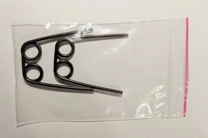 Пара пружин для детского самоката Орион на поворотный механизм- фото № 14