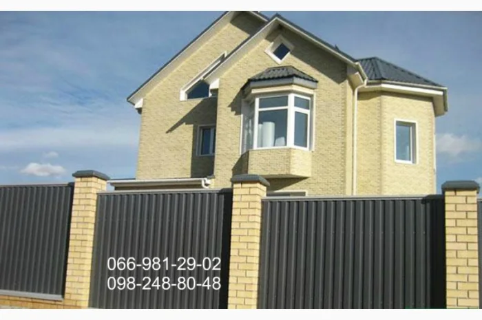 Профнастил РАЛ 7016 сірий антрацит від виробника- фото № 1