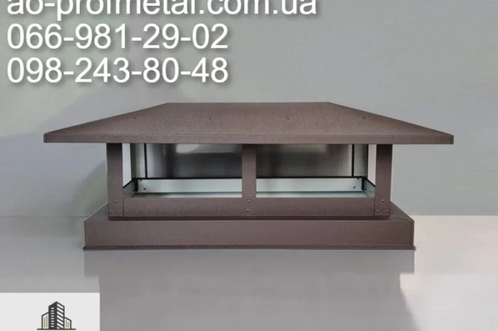 Накривка на комин и флюгер на трубу- фото № 1