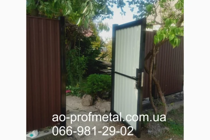 Забір з профнастилу на замовлення- фото № 1