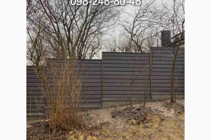 Профнастил ПС-15 темно-коричневий матовий 8019 від виробника- фото № 5