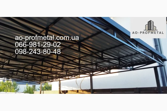 Кровельний профлист для навісів та дахів- фото № 2