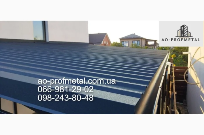 Кровельний профлист для навісів та дахів- фото № 3