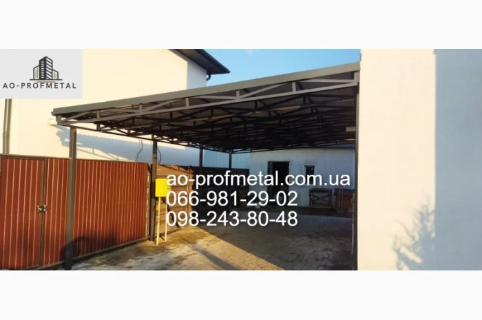 Кровельний профлист для навісів та дахів- фото № 4