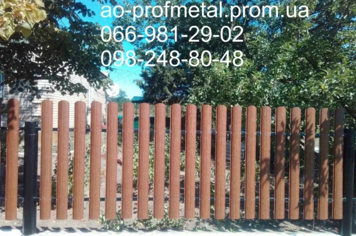 Штакетник для воріт - великий вибір кольорів- фото № 4