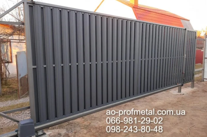 Штакетник для воріт - великий вибір кольорів- фото № 7