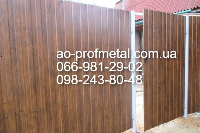 Профнастил под дерево Ольха 3D Принтеч- фото № 4