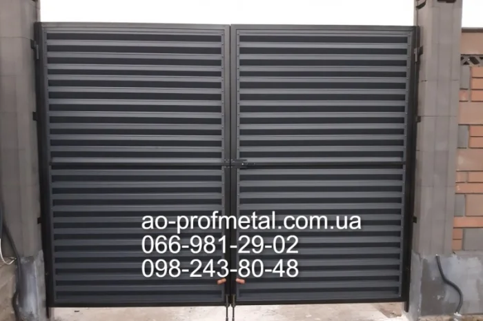Профнастил для паркану – жалюзі з профнастила- фото № 2