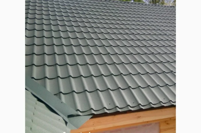 Металлочерепица оливкового цвета от производителя- фото № 6