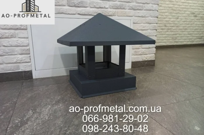 Колпак на трубу, Зонт на дымоход, Грибок на трубу- фото № 3