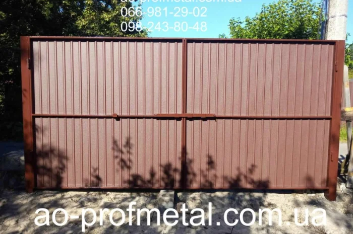 Профнастил и услуги по установке забора в Киеве- фото № 4