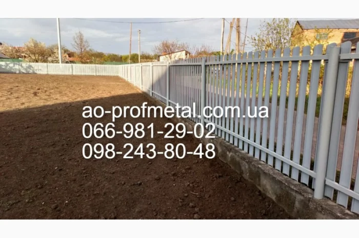 Установка штакетника под ключ в Киеве- фото № 4