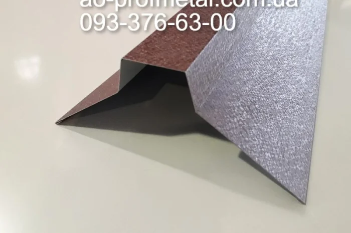 Конек на крышу с полимерным покрытием от производителя- фото № 2