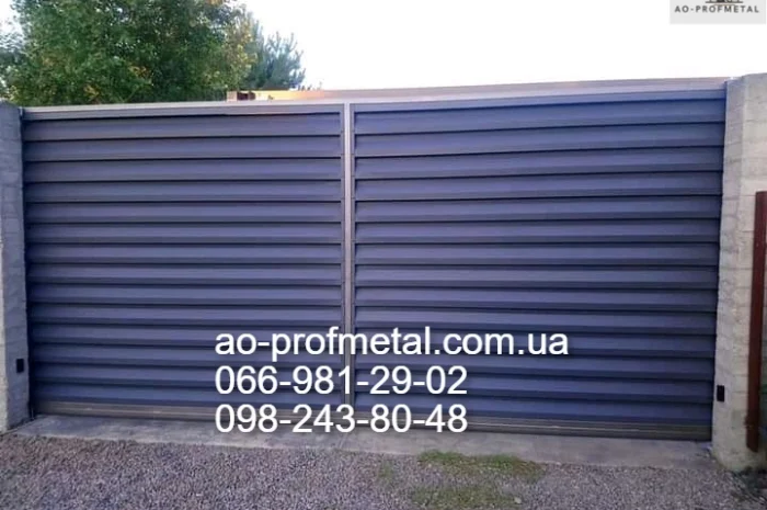 Жалюзи из профнастила на заказ- фото № 1