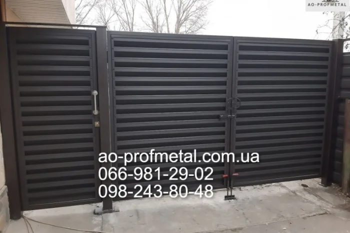 Жалюзи из профнастила на заказ- фото № 2