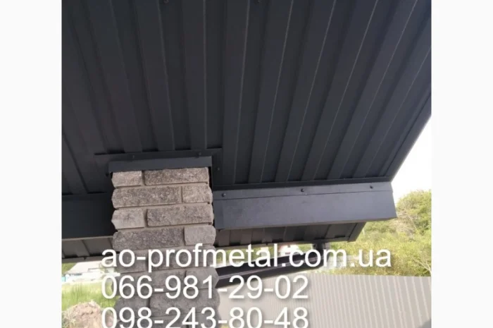 Профлист и планки для подшивки- фото № 2