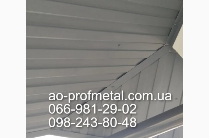 Профлист и планки для подшивки- фото № 6