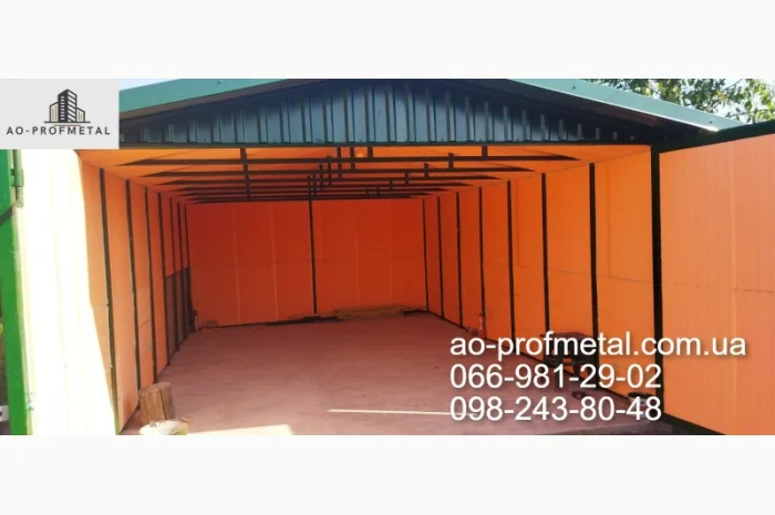 Профлист для гаража - швидке виготовлення та встановлення- фото № 1