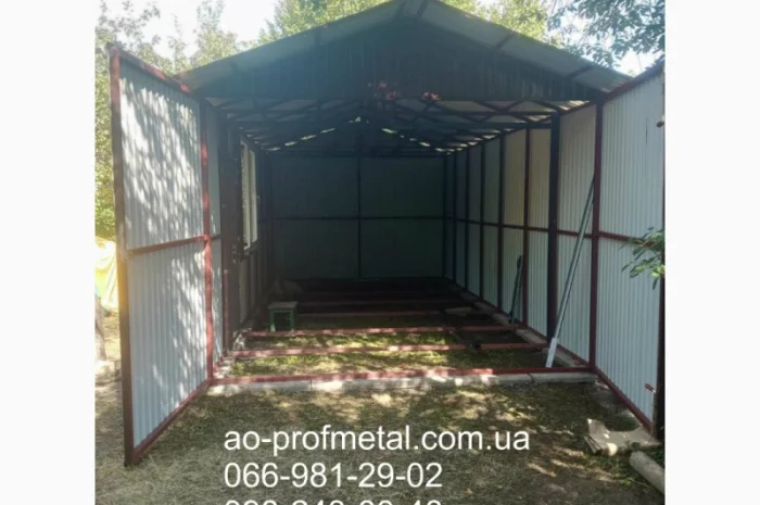 Профлист для гаража - швидке виготовлення та встановлення- фото № 2
