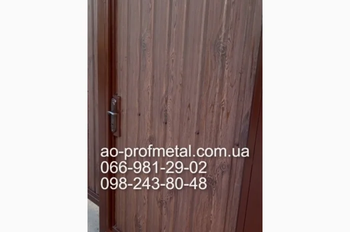 Профнастил Орех с сучком 3D – продажа- фото № 4