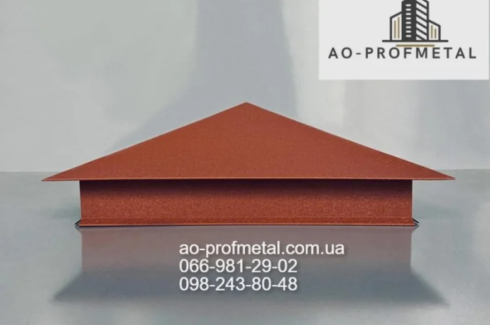 Накрывка на столбик забора, Колпак на столб забора- фото № 1