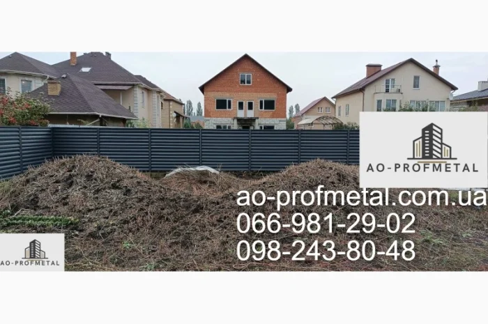 Забор ламели жалюзи под ключ, Установка Забор Жалюзи- фото № 1