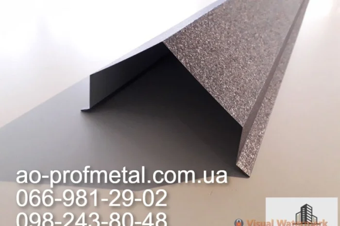 Коник покрівельний оцинкований для даху- фото № 2