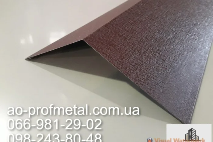 Коник покрівельний оцинкований для даху- фото № 3