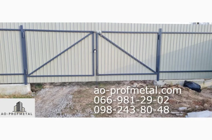 Профнастил для паркану від виробника- фото № 4