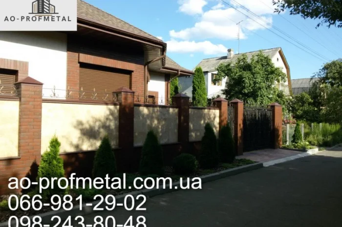 Ковпаки та парапети для забору від виробника- фото № 4