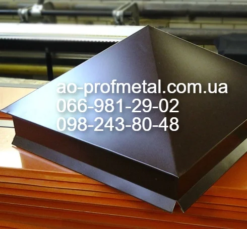 Ковпаки для забора- фото № 2