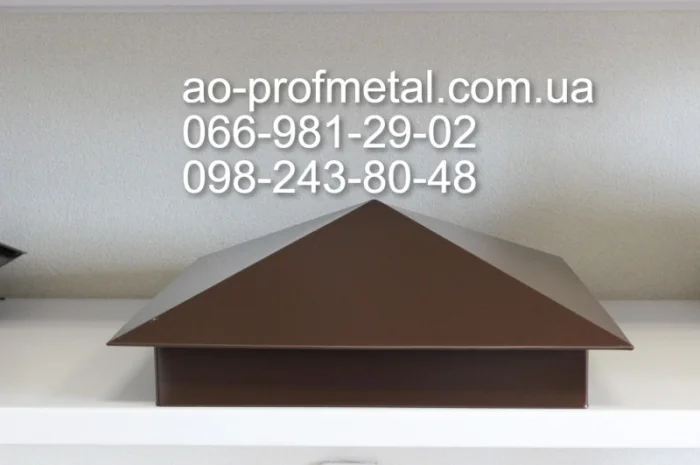 Ковпаки для забора- фото № 4