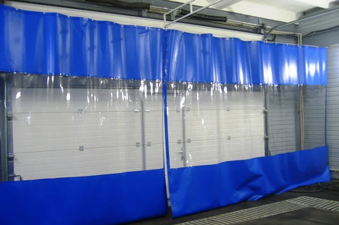 Промышленные шторы- фото № 1