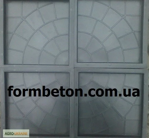 Формы для тротуарной плитки – широкий выбор- фото № 7